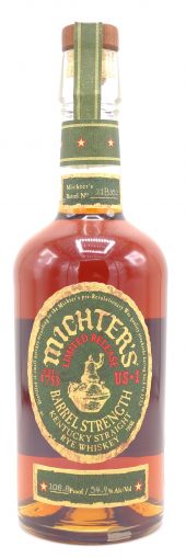 2021 Michter’s Rye Whiskey Barrel Strength 750ml